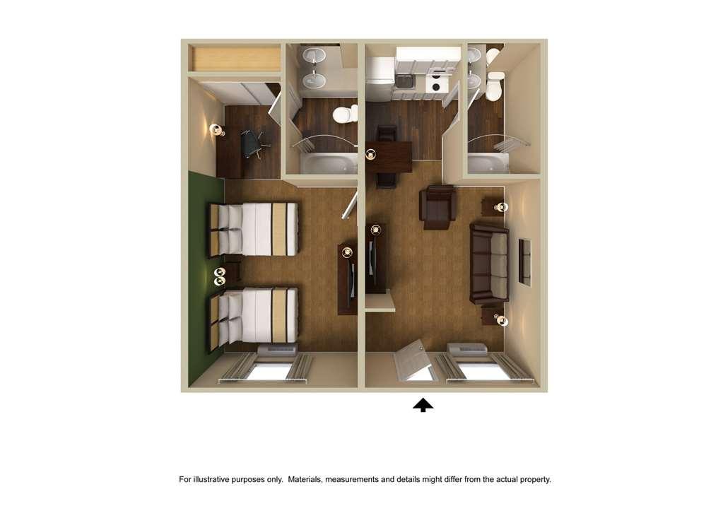 Extended Stay America Suites - Atlanta - Perimeter - Hammond Drive Habitación foto